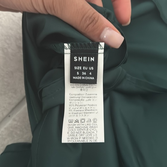 Dark Green Strappy Top - Picture 3 of 3